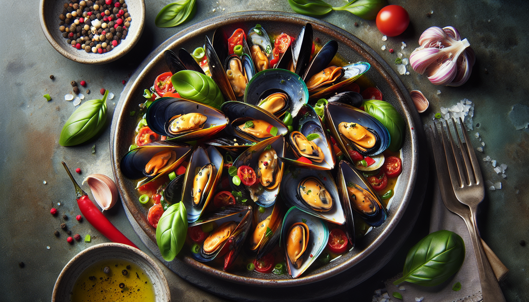 cozze alla livornese